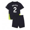 Manchester City Kyle Walker #2 Auswärtstrikot 2024-25 Kurzarm (+ kurze hosen)